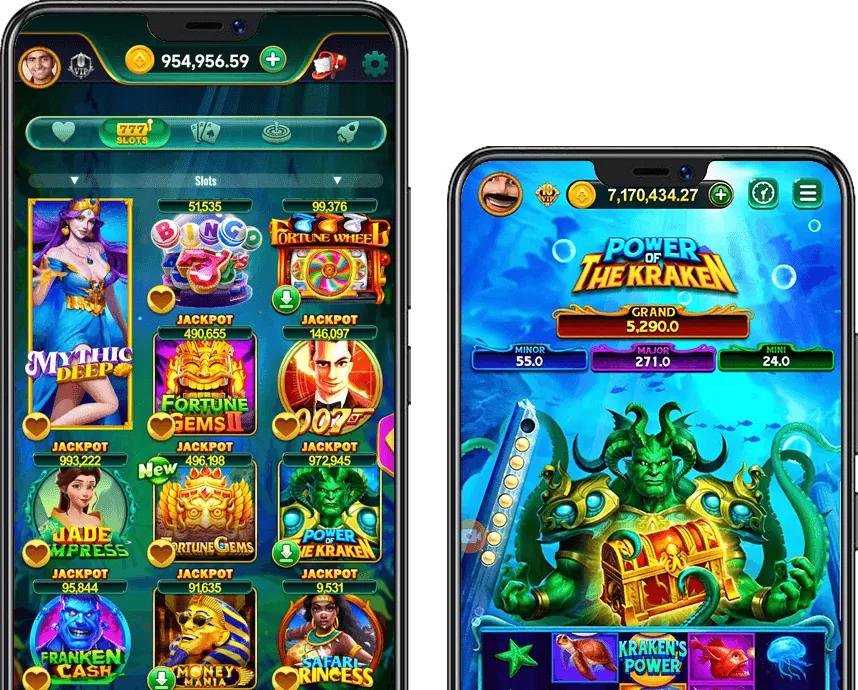 Người chơi đang chọn game slot trên màn hình cảm ứng